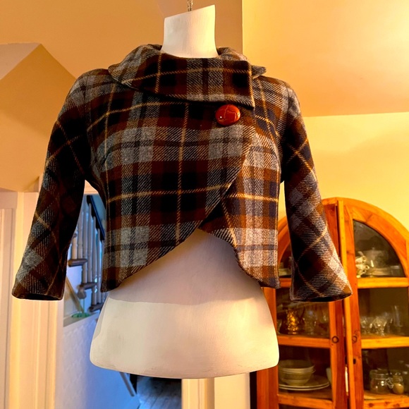 Smythe vestes cropped blazer $190 size 4 - Picture 4 of 9